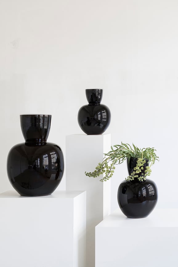 Jarrón decorativo Pure, 59 cm, marrón