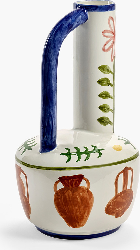 Jarrón decorativo Santiago De Borja Bijao, 45 cm