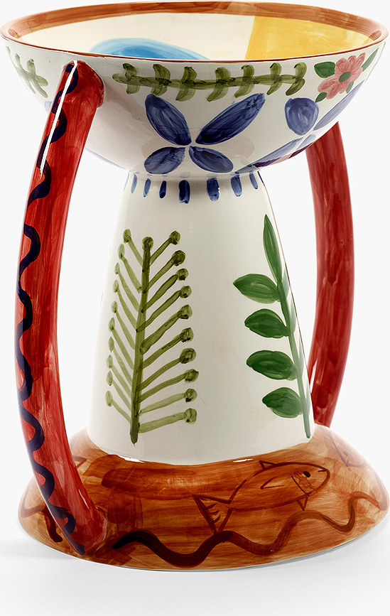 Jarrón decorativo Santiago De Borja Charapita, 41 cm