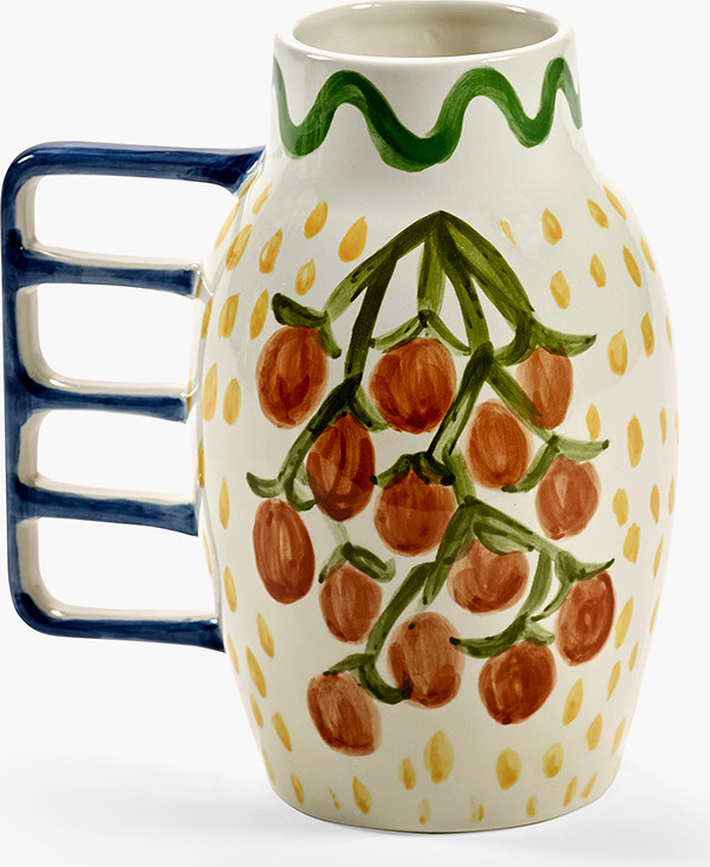 Jarrón decorativo Santiago De Borja Pijuayo, 39 cm