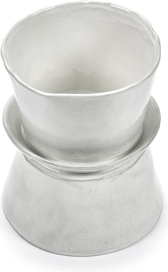 Jarrón o Cuenco La Mère, 19 cm, rojo