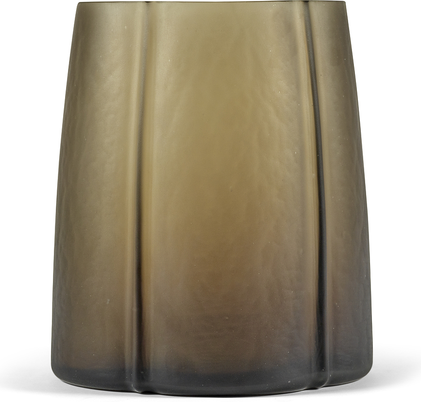 Jarrón Shapes, 40 cm, marrón