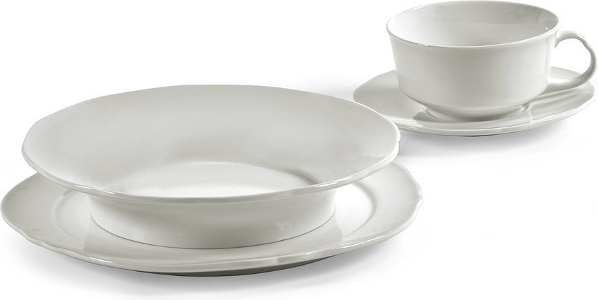 Juego de desayuno Silhouette, Set de 12 piezas