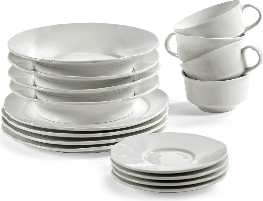 Juego de desayuno Silhouette, Set de 12 piezas