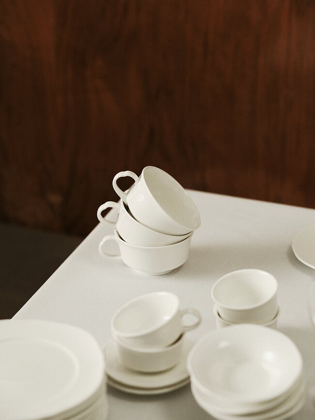 Juego de tazas de café Silhouette 190 ml, 4 unidades