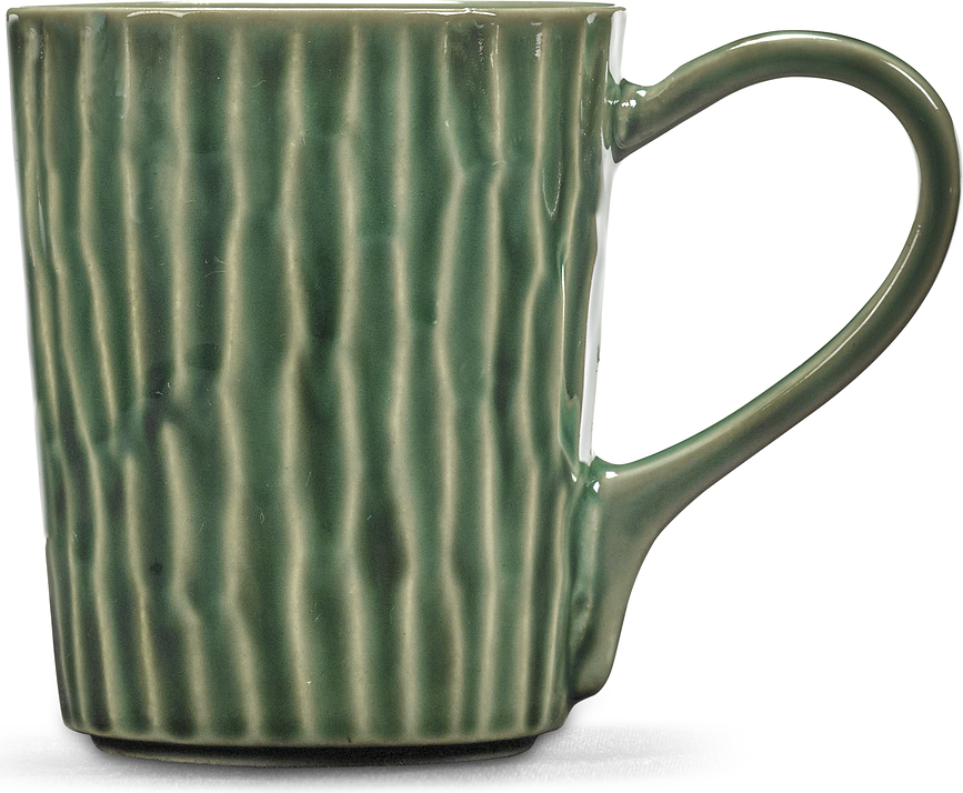 Juego de tazas de té Verde Lanza 370 ml, 2 unidades