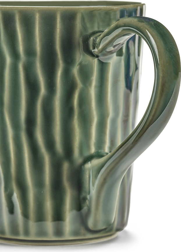 Juego de tazas de té Verde Lanza 370 ml, 2 unidades