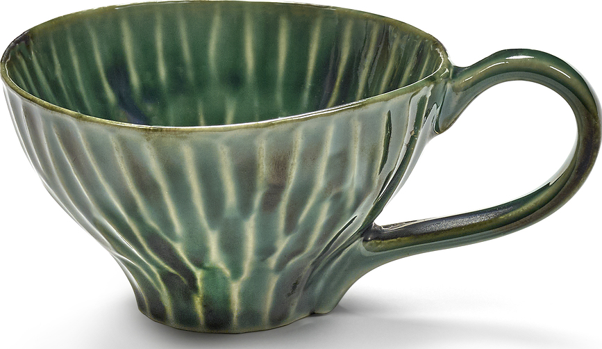 Juego de tazas para capuchino Verde Lanza, 230 ml, 2 unidades