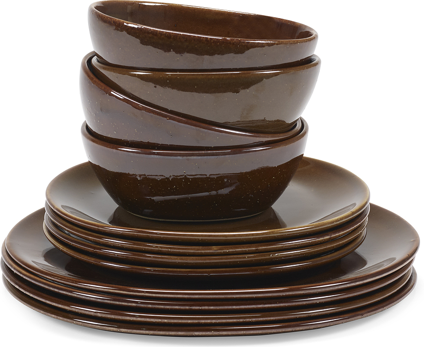 Juego de vajilla Out of lines, Set de 12 piezas