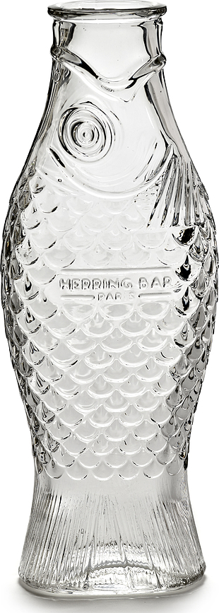 Karafa Fish & Fish, 850 ml, průhledná
