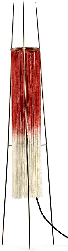 Kiki Φωτιστικό Δαπέδου, 85 cm, μαύρο-λευκό