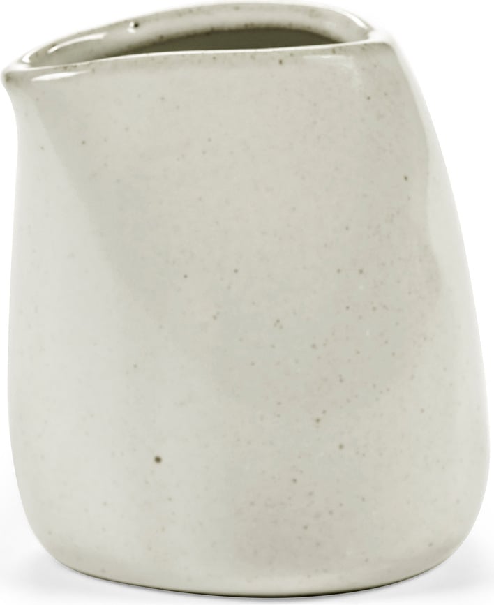 Krūze Out of Lines, 180 ml, gaiši balta