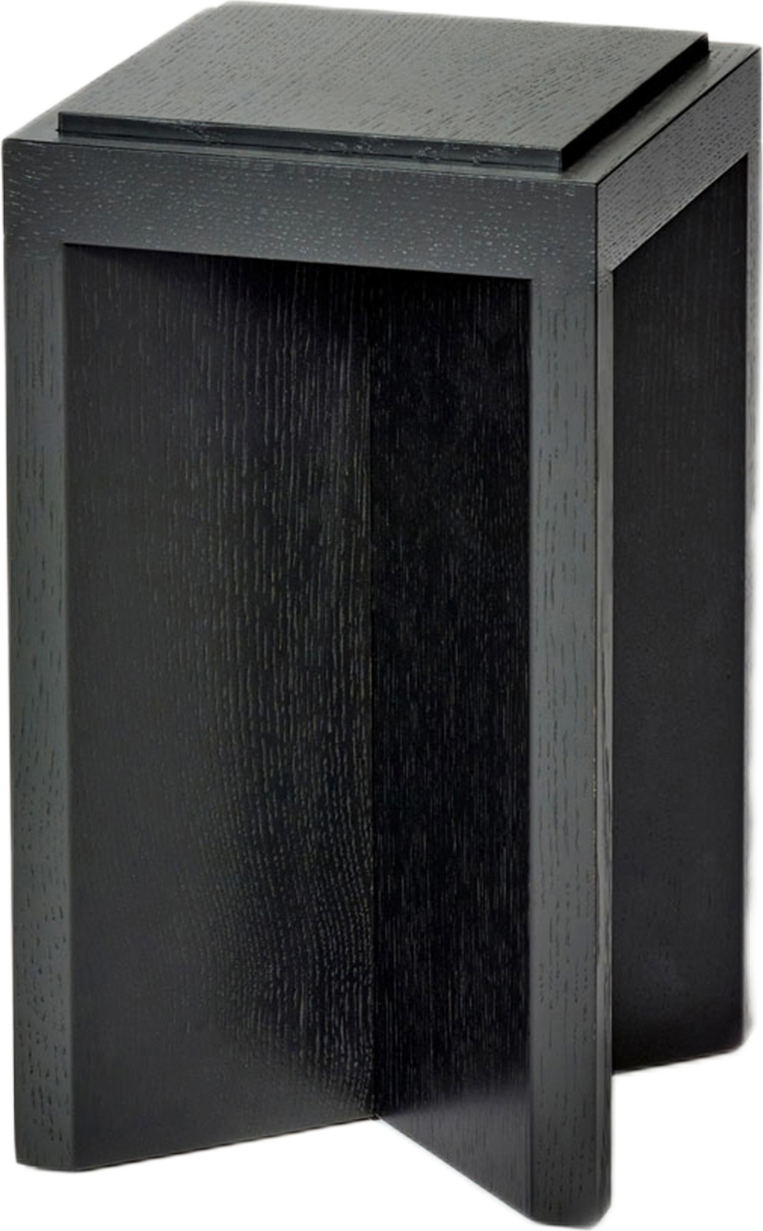 Kubé Beistelltisch 45,5 cm, schwarz