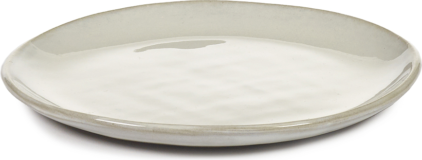 La Mère Assiettes à collation 14,5 cm, blanc cassé, lot de 2
