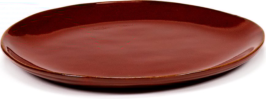 La Mère Assiettes à dessert 18 cm, rouges, lot de 2