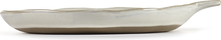 La Mère Assiettes avec poignée 20 cm, blanc cassé, lot de 2