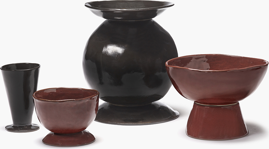 La Mère Coupe sur Pied 9,5 cm, rouge