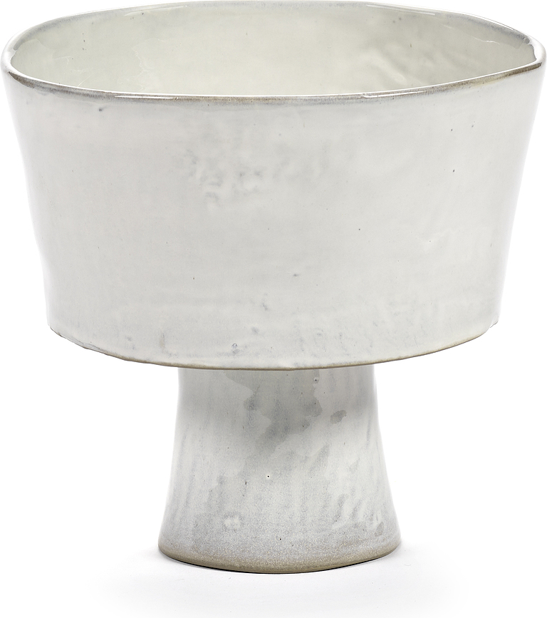 La Mère Dekorativna Skleda, 18 cm, umazano bela