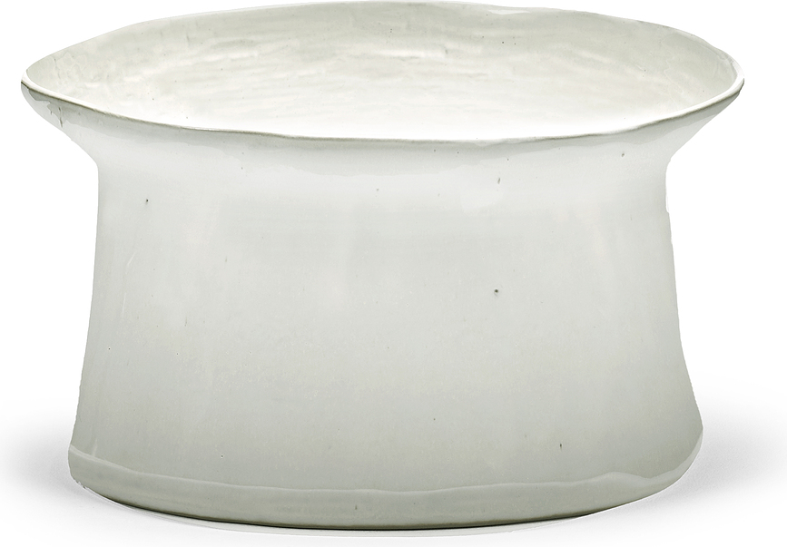 La Mère Dekorativna Skleda, 19,5 cm, umazano bela