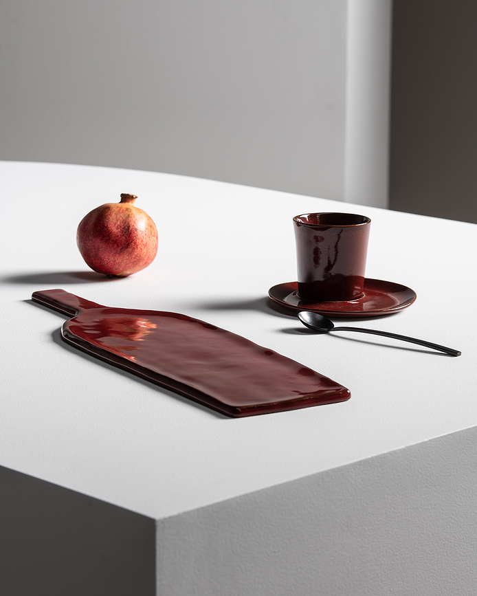 La Mère Fat till espressokoppar 11,5 cm, röd, 2 st