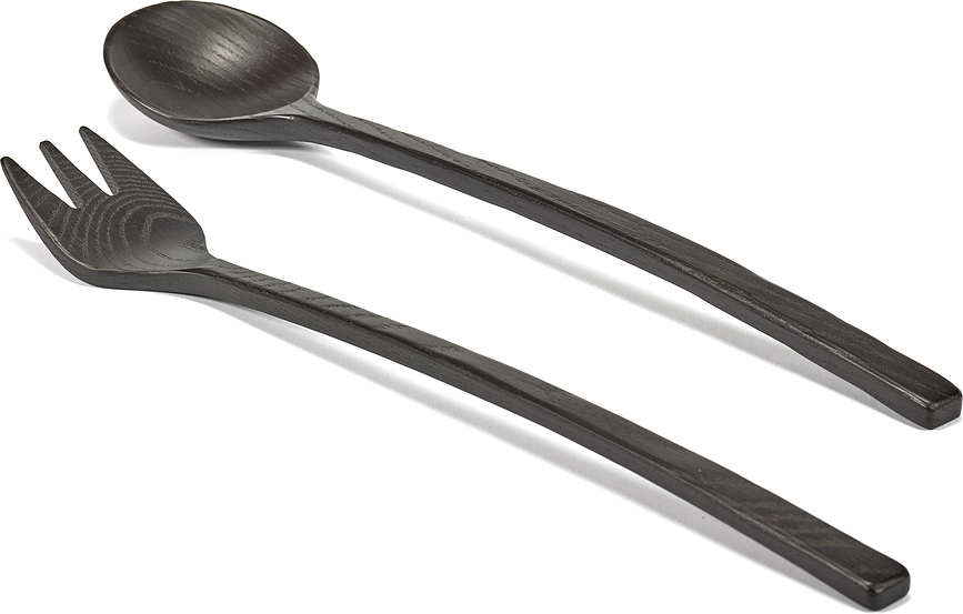 La Mère Fourchette et Cuillère de service, Set 2 pièces