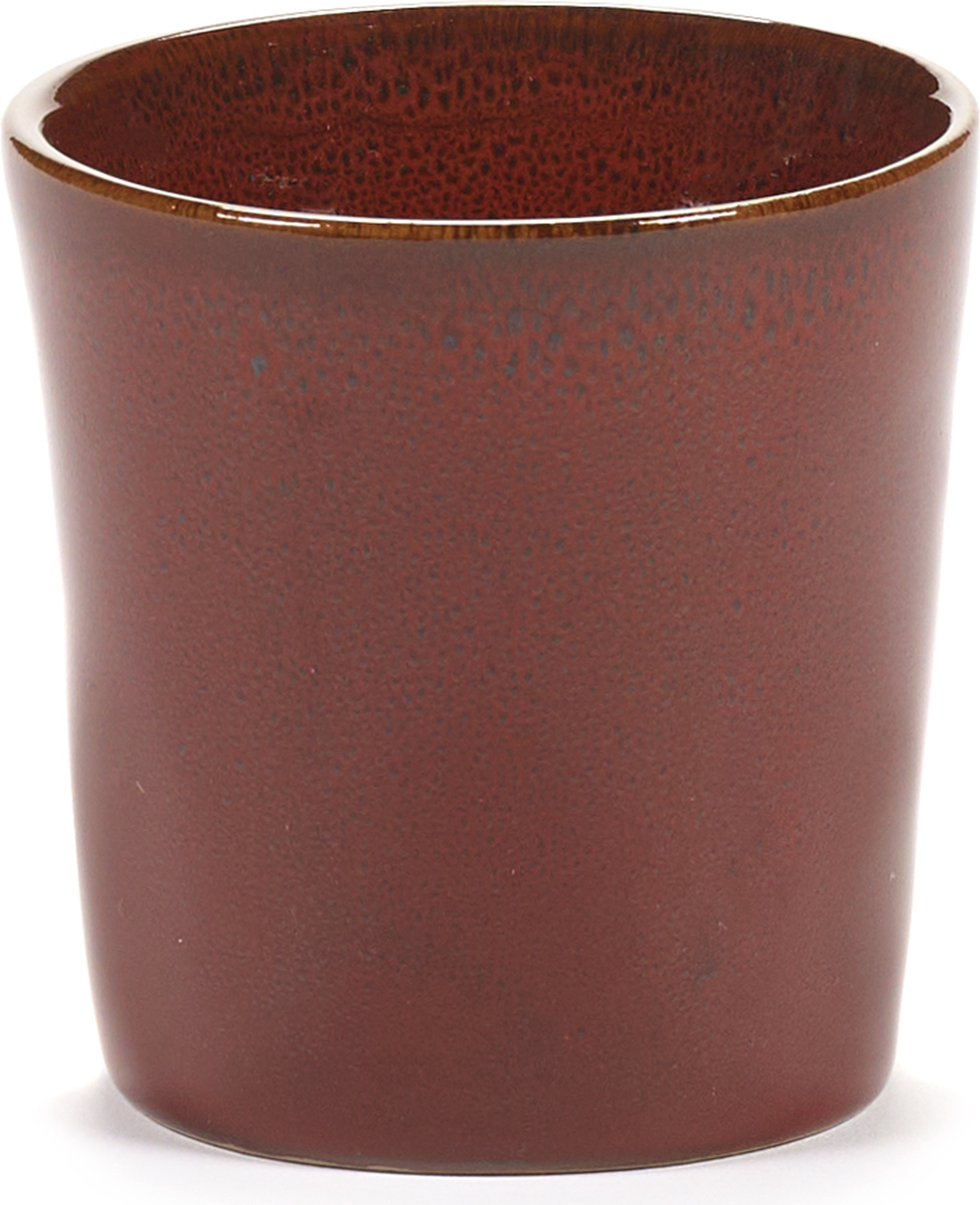 La Mère Kaffeetassen ohne Henkel 130 ml, rot, 2 St.