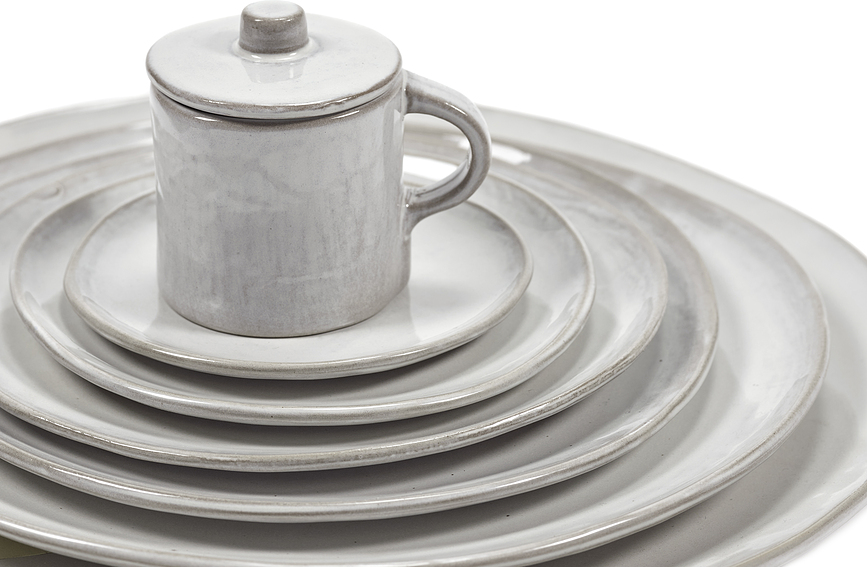 La Mère Jedilni Krožnik, 27 cm, rdeč