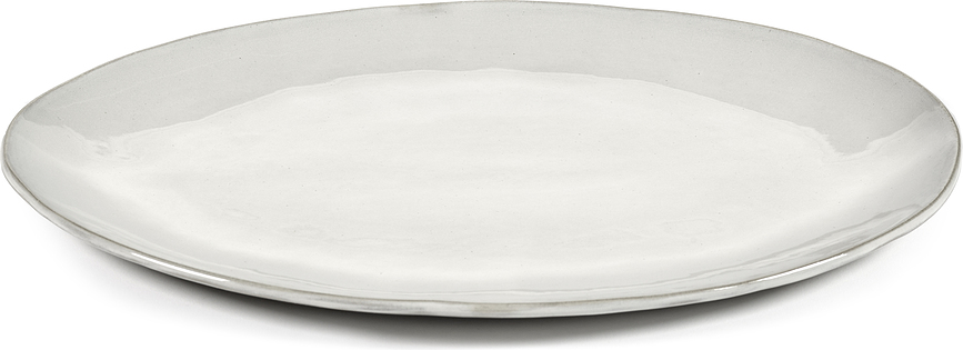 La Mère Krožnik za serviranje ovalen, 37,5 cm, umazano bel