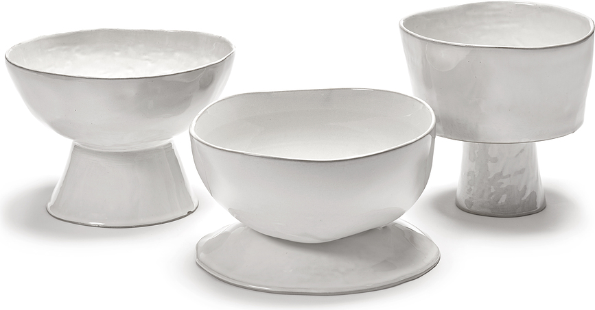 La Mère Μπολ με βάση, 13 cm, κόκκινο