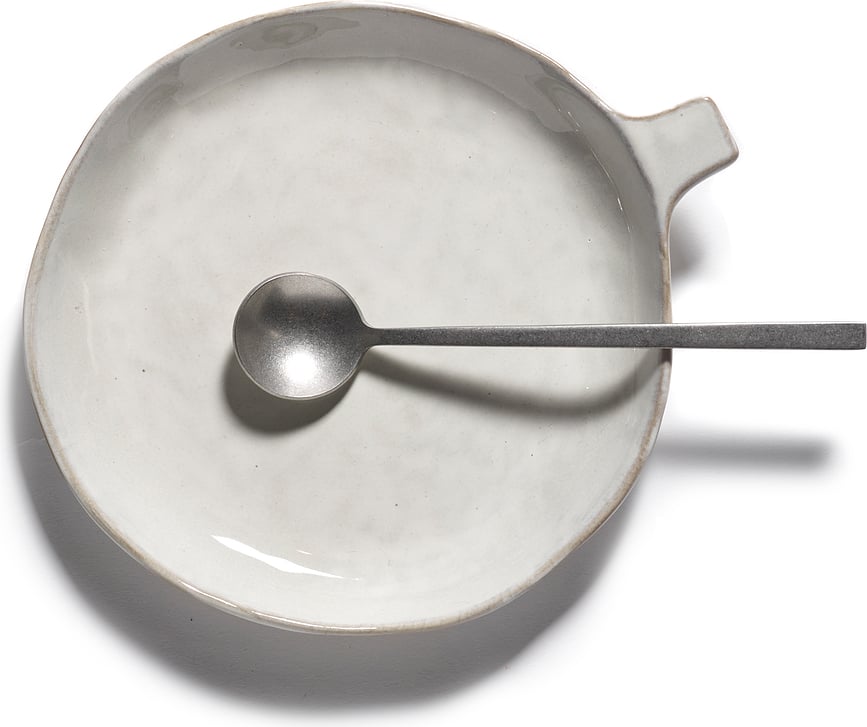 La Mère Πιάτα με λαβή, 20 cm, σπασμένο λευκό, 2 τμχ