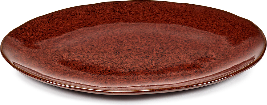 La Mère Plateaux de service ovales 37,5 cm, lot de 2