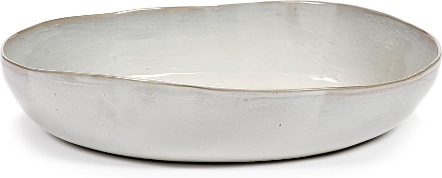 La Mère serveringsskål 37 cm, knækket hvid