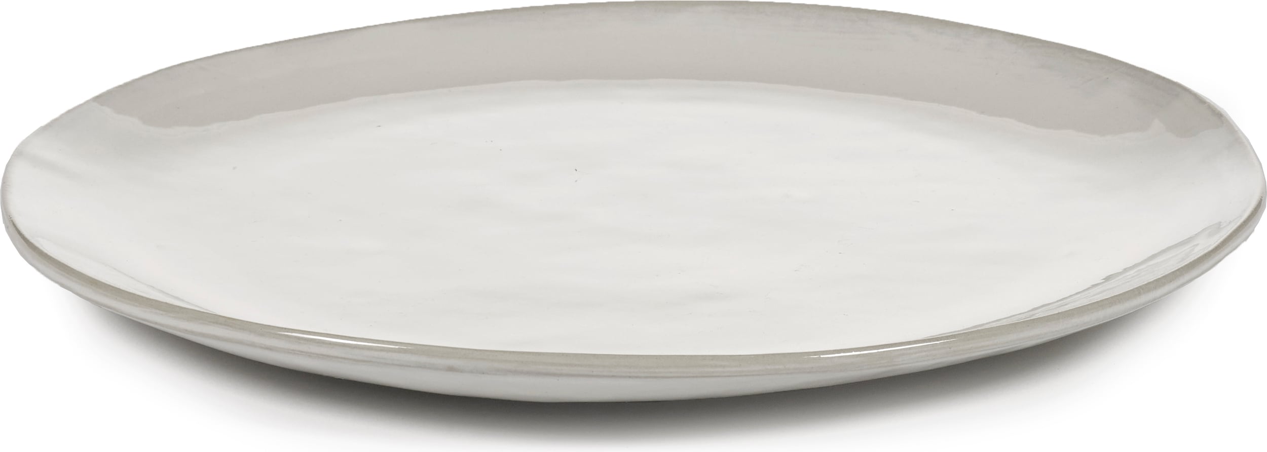 Ovale Servierplatten La Mère Servierteller 30, 5 Cm, Offwhite, 2 St.