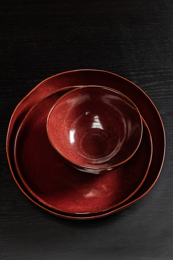 La Mère Skålar 11,5 cm, röd, 2 st