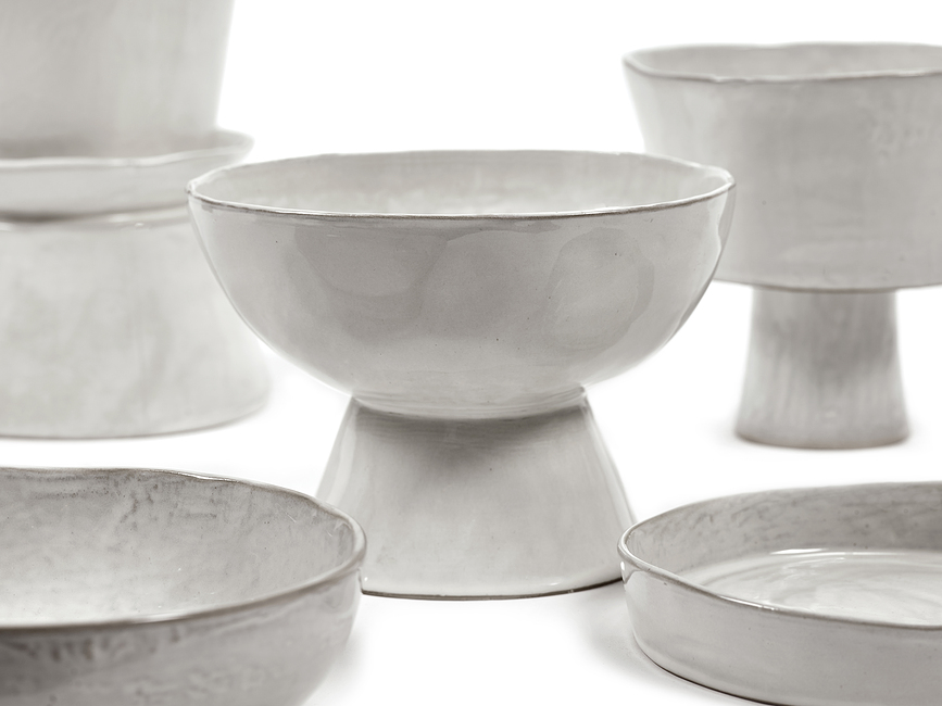 La Mère Skleda dekorativna, 20,5 cm, rdeča