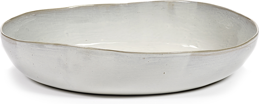 La Mère Skleda za serviranje, 37 cm, umazano bela