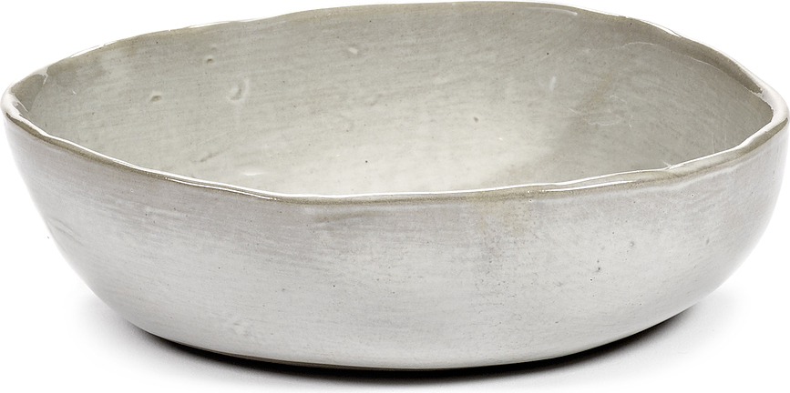 La Mère Sklede, 16,5 cm, umazano bela, 2 kosa