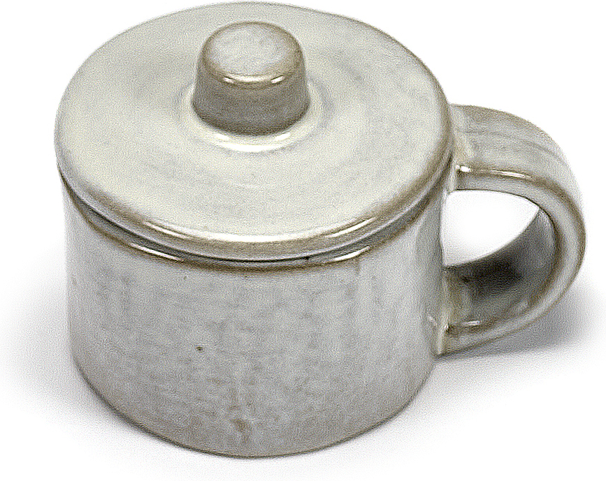 La Mère Skodelica za kavo ristretto s pokrovom, 60 ml, rdeča