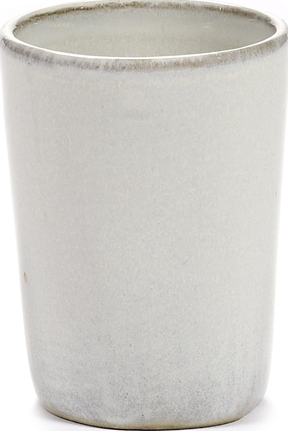 La Mère Skodelice za espresso, 70 ml, umazano bela, 2 kosa