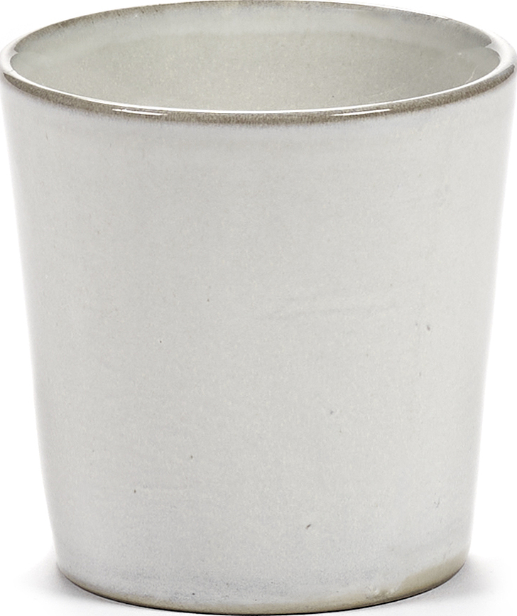 La Mère Skodelici za kavo brez ročaja, 130 ml, umazano bela, 2 kosa