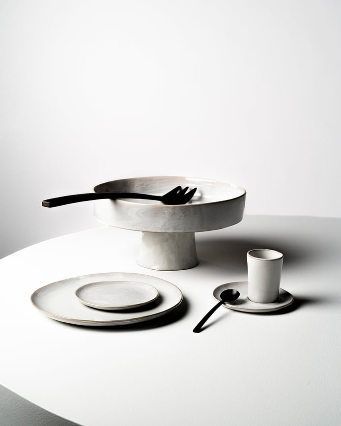 La Mère Soucoupes pour tasses à espresso 11,5 cm, rouges, lot de 2