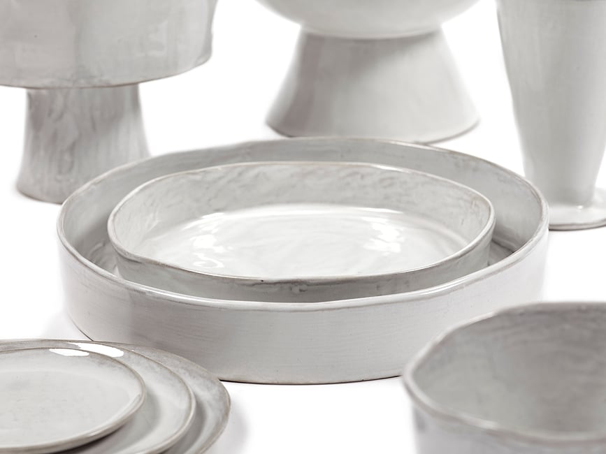 La Mère Tanjur duboki 25 cm prljavo bijeli