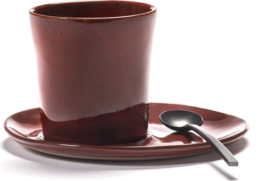 La Mère Tanjurići za šalice za kavu 14,5 cm crveni 2 kom.