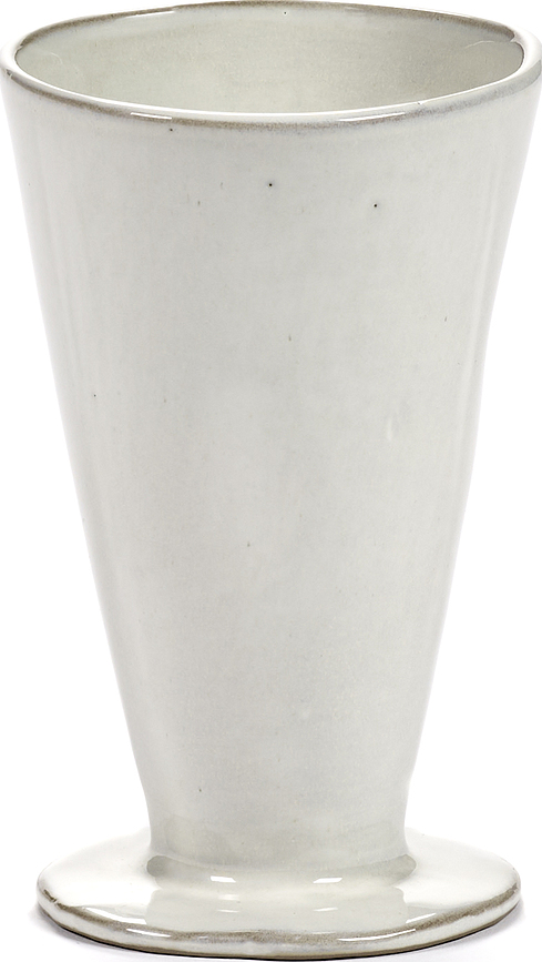 La Mère Tasses 13 cm, blanc cassé, lot de 2