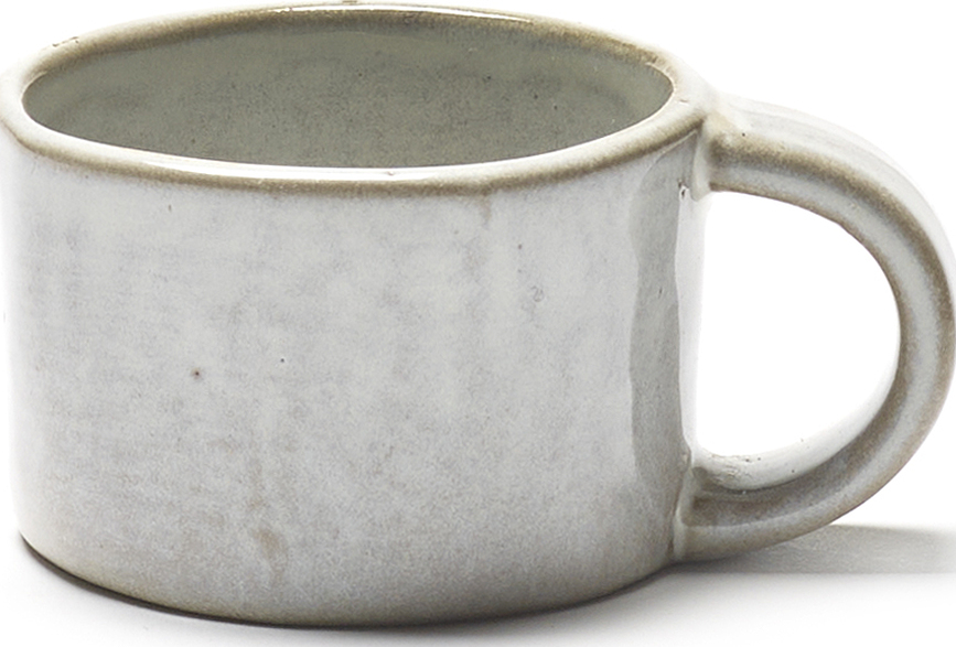 La Mère Tasses à café ristretto 60 ml, blanc cassé, lot de 2