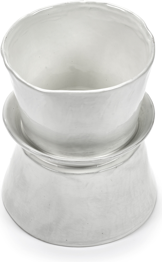 La Mère Vase ou Coupe, 19 cm, rouge