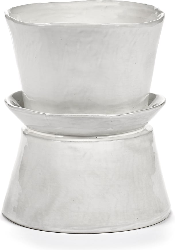 La Mère Vaza ili Zdjela 19 cm prljavo bijela