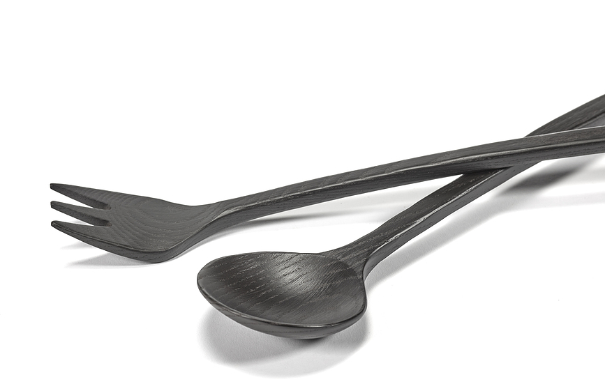 La Mère Vilica in žlica za serviranje, 2 kosa