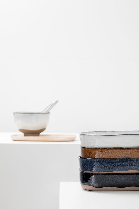 La Nouvelle Assiette à Apéritif, 10 cm, marron