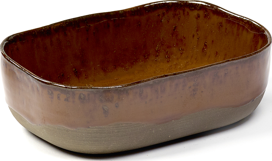 La Nouvelle Assiettes Creuses 14,5 cm, marron, Lot de 8